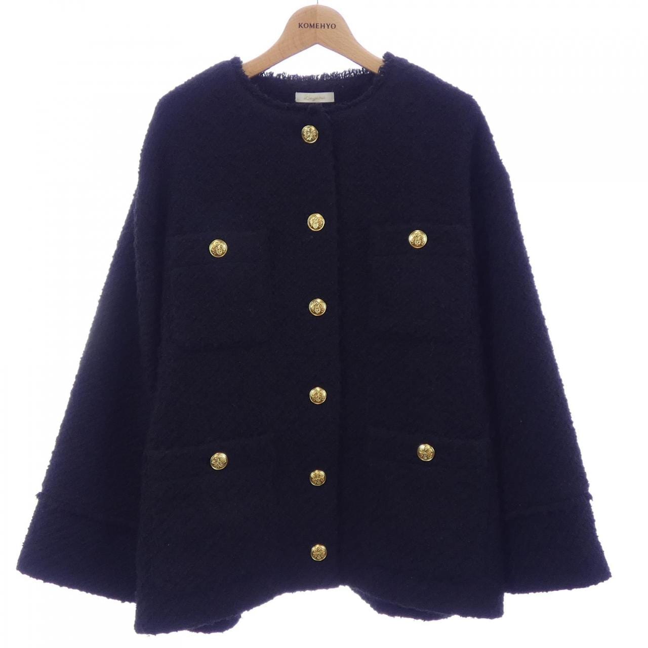 ラウンジドレス LOUNGEDRESS ノーカラージャケット