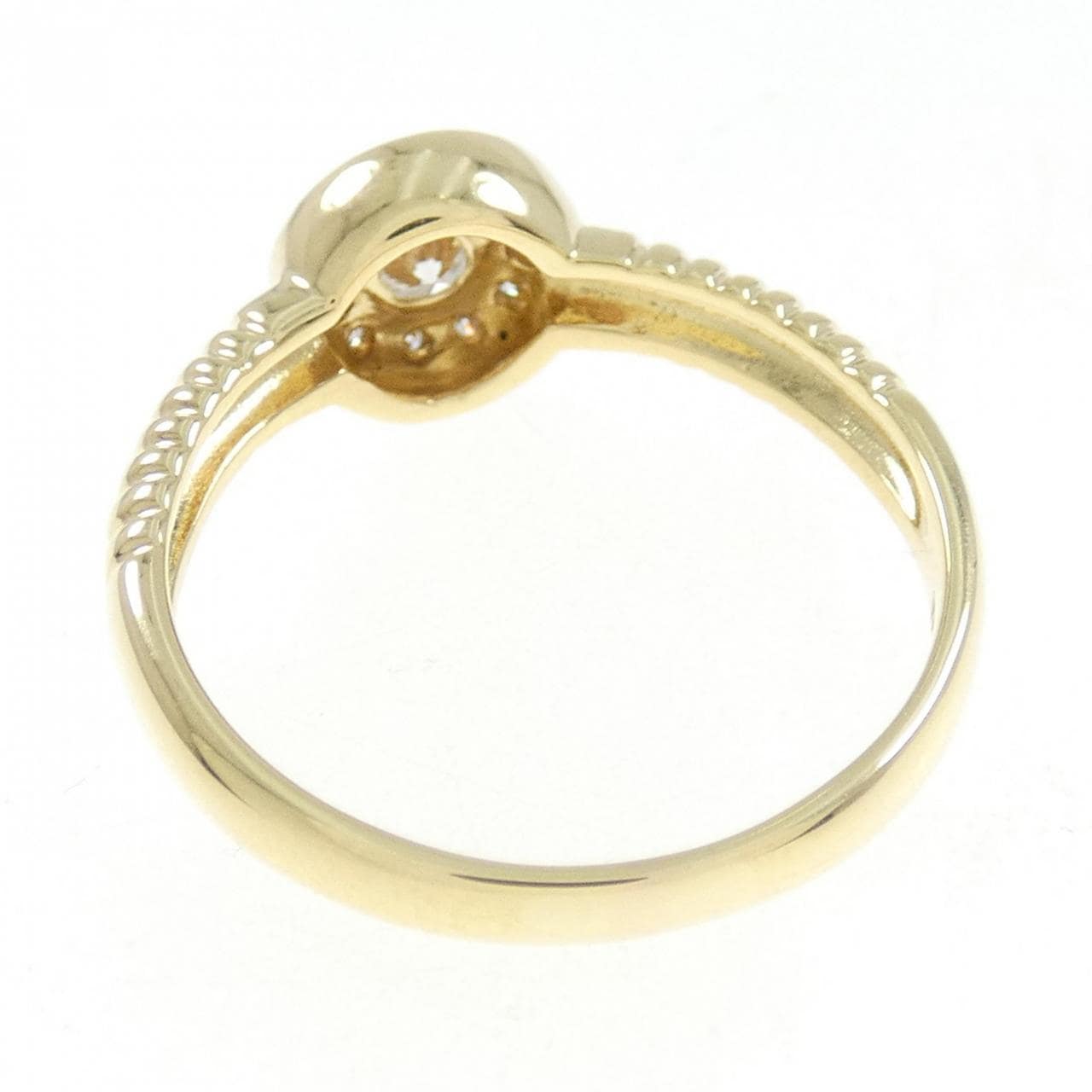 K18YG ダイヤモンド リング 0.30CT