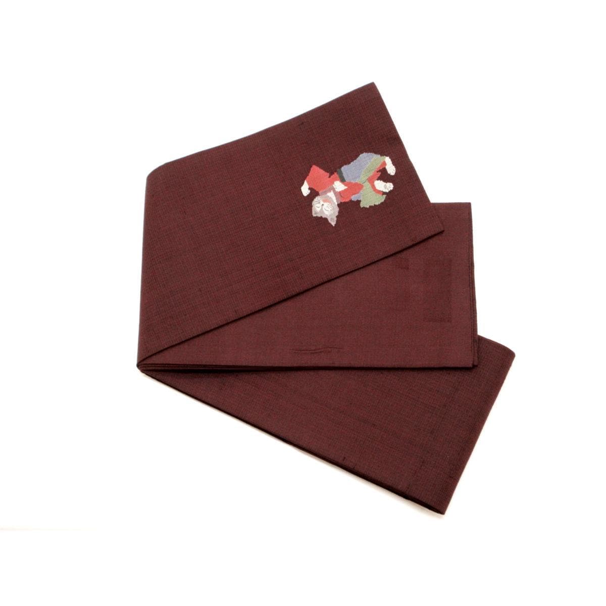 【未使用品】半幅帯　すくい織