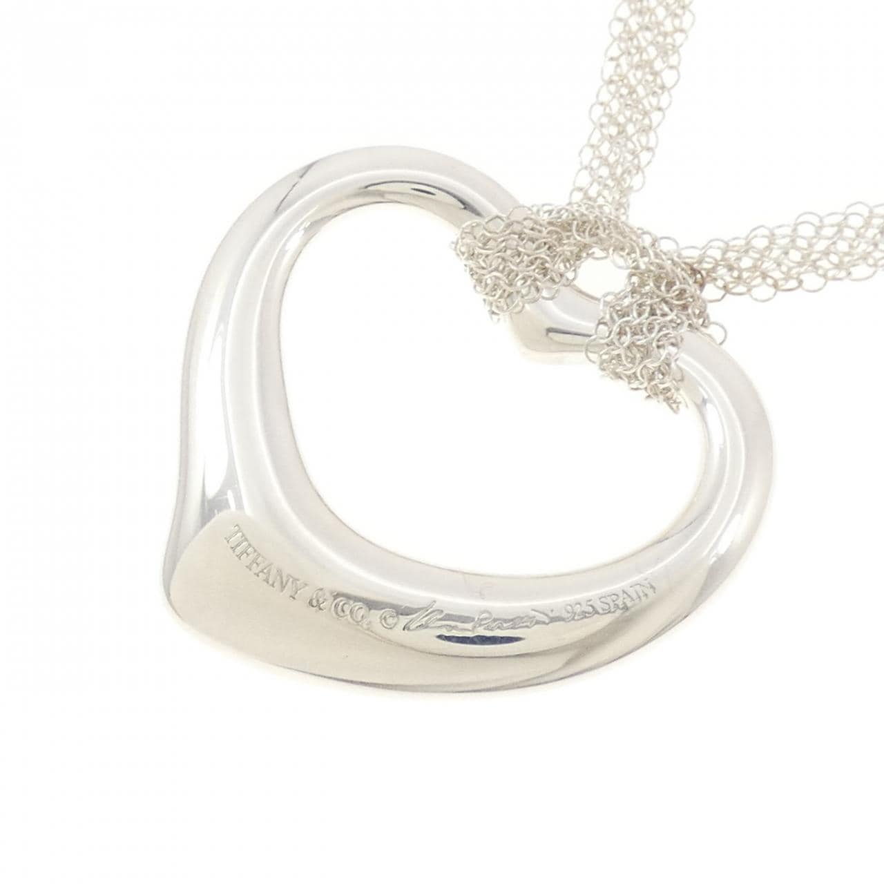 ティファニー オープンハート ネックレス