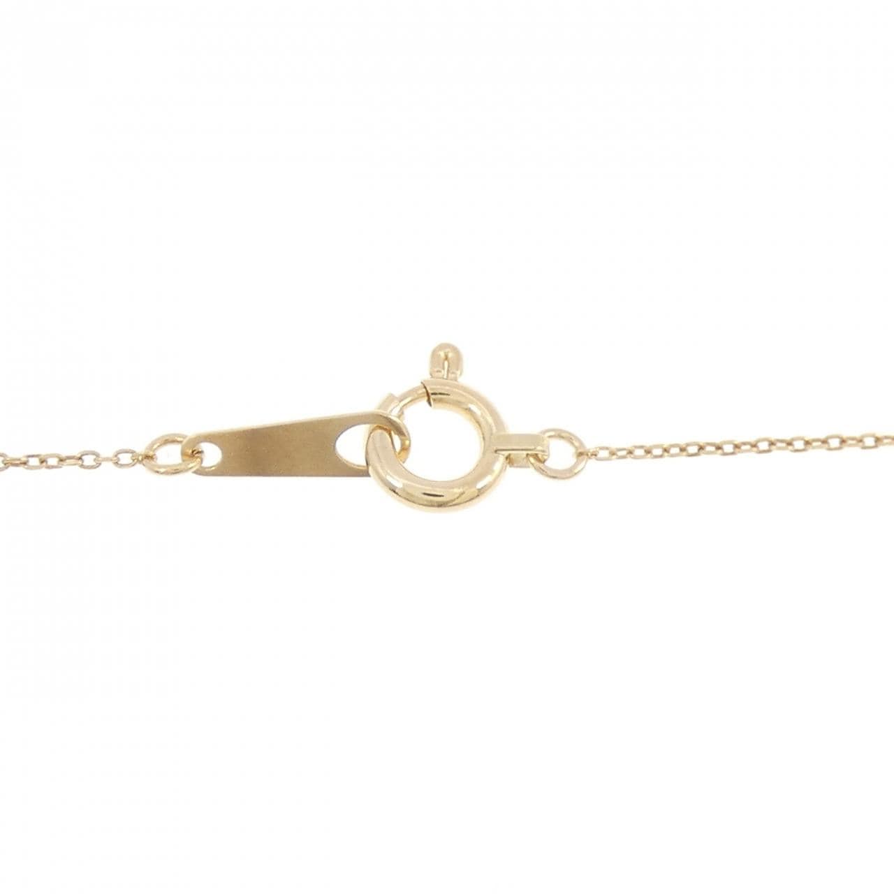 K18YG ダイヤモンド ネックレス 0.15CT