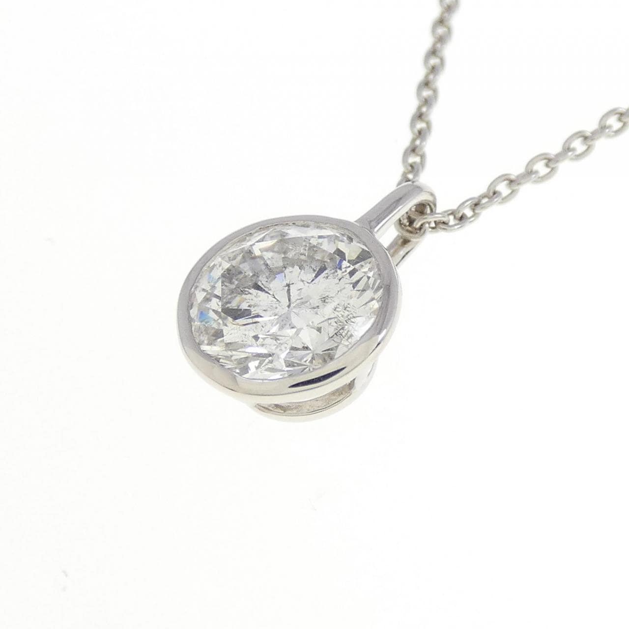 [Remake] PT Diamond Necklace 1.039CT G I1 VG