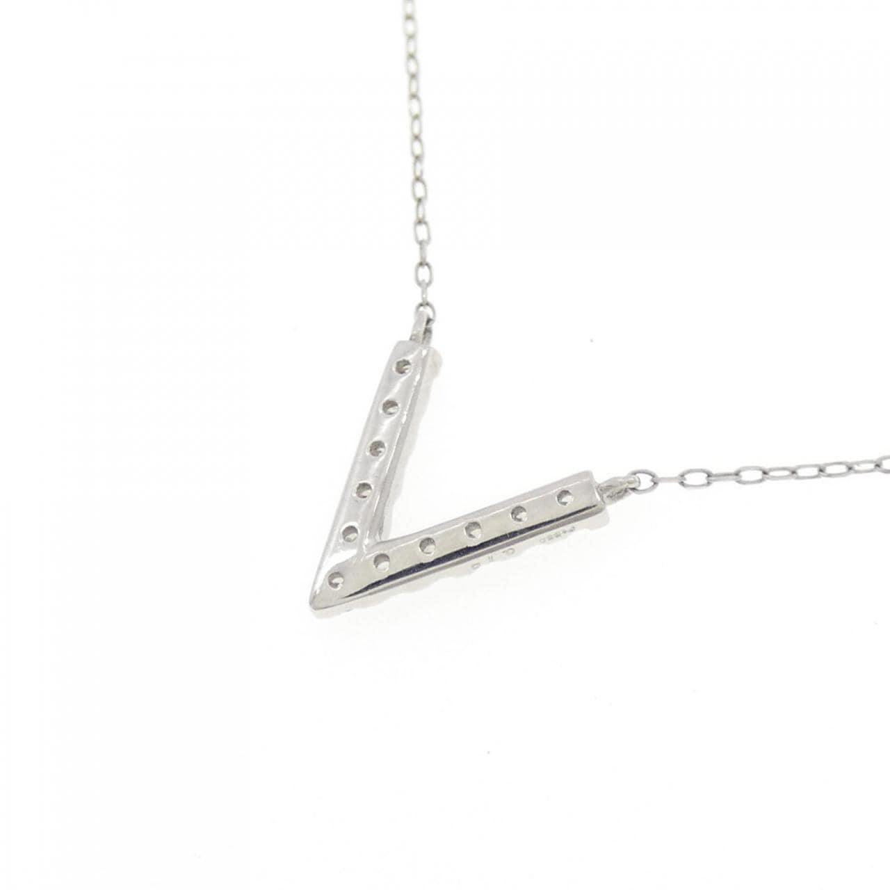 [BRAND NEW] PT Diamond Necklace 0.10CT