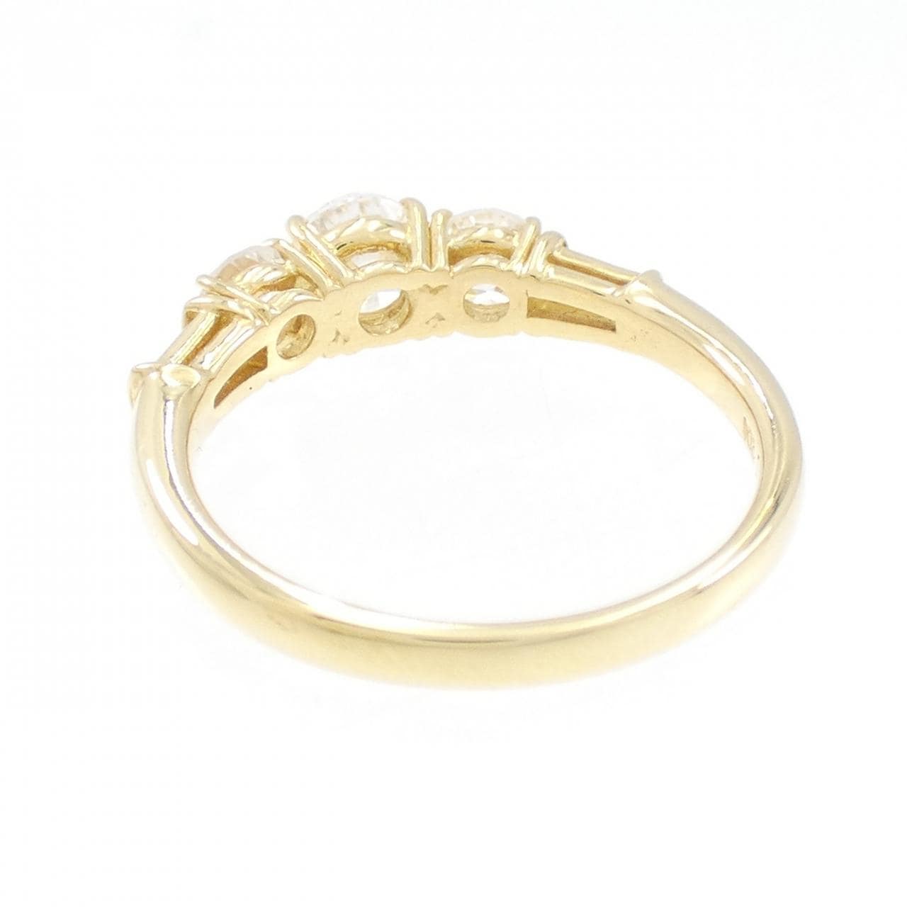 K18YG ダイヤモンド リング 1.08CT
