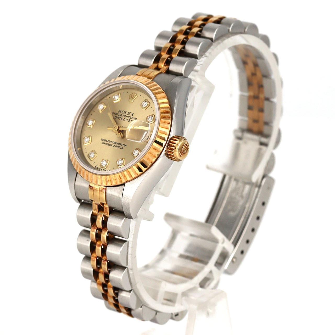 ロレックス デイトジャスト 69173G SSxYG 自動巻 T番