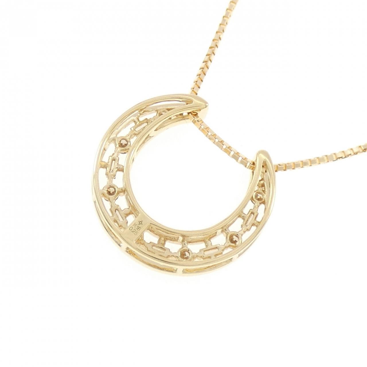 ジーエスティービー ダイヤモンド ネックレス 0.25CT