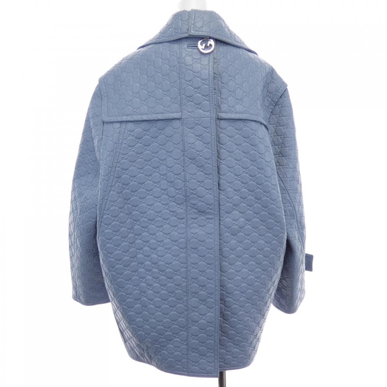 グッチ GUCCI 807475 XNA4F レザーコート