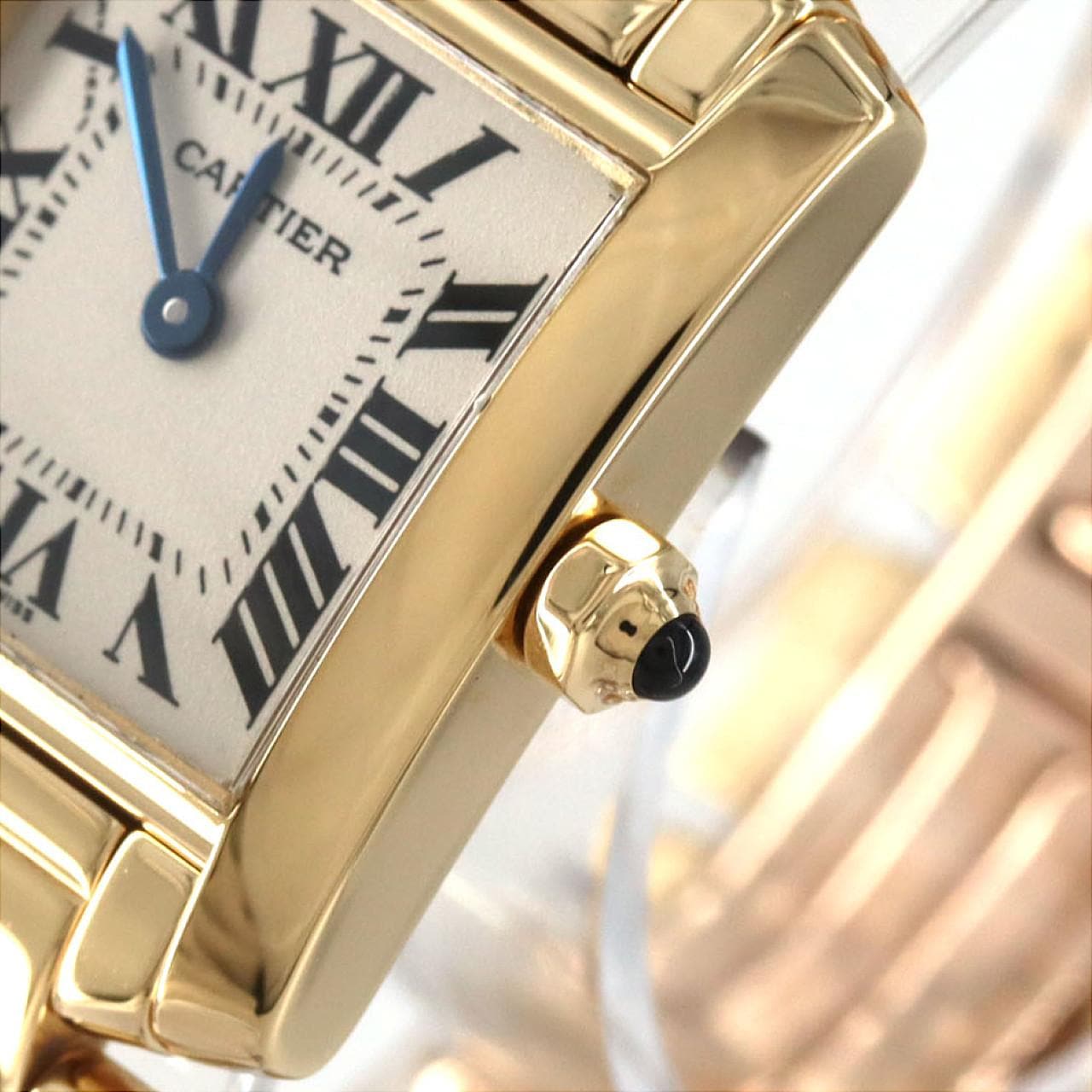 カルティエ タンクフランセーズSM YG W50002N2 YG クォーツ
