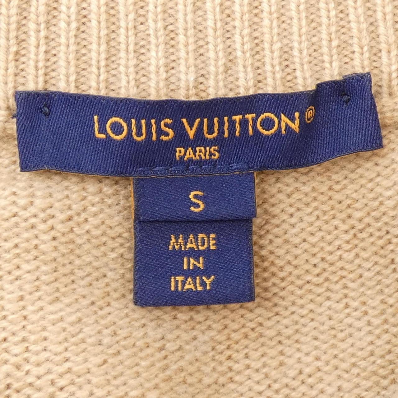 ルイヴィトン LOUIS VUITTON チェーンディテールパッチセーター FQKL14FZ3 ニット