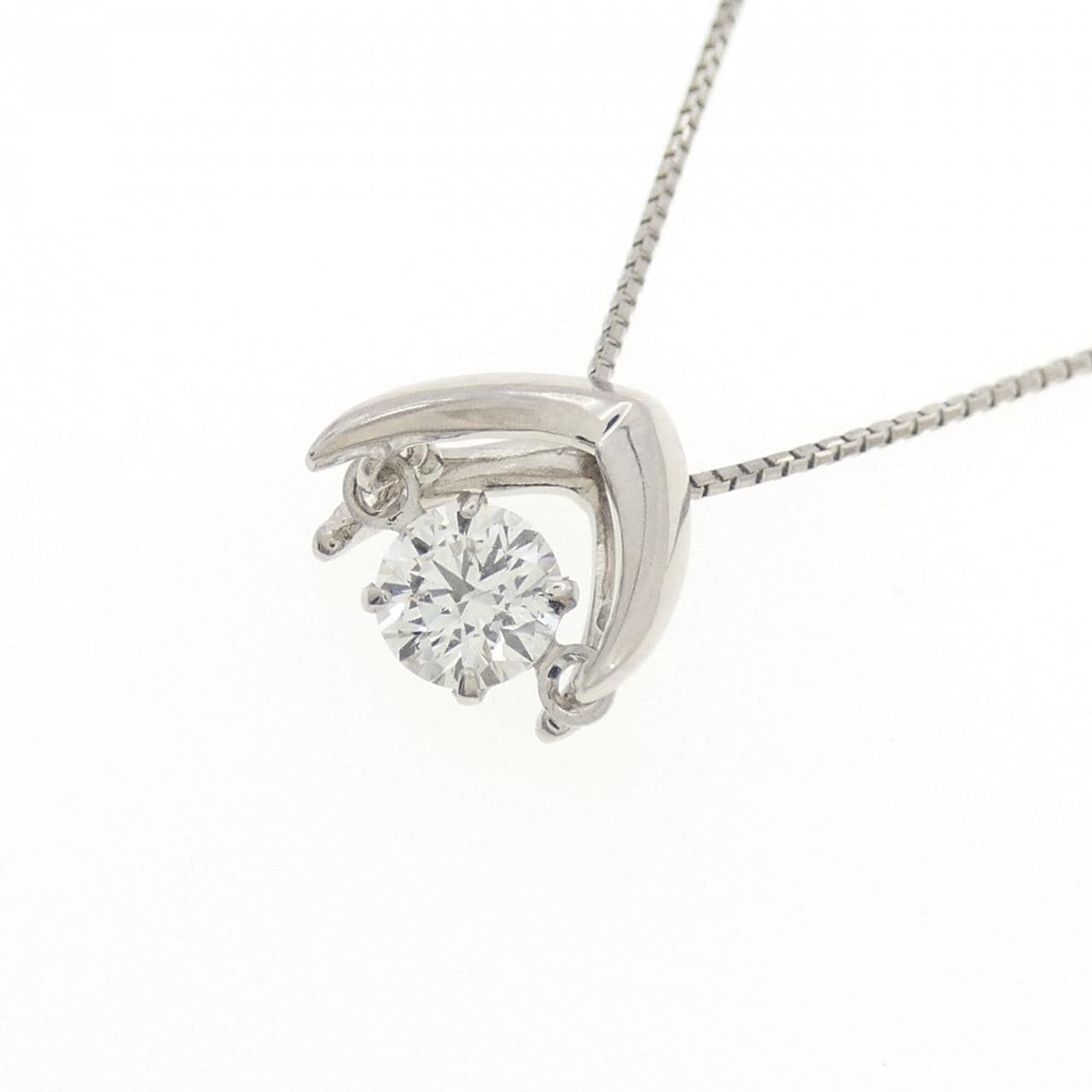 PT900/PT850 ダイヤモンド ネックレス 0.223CT