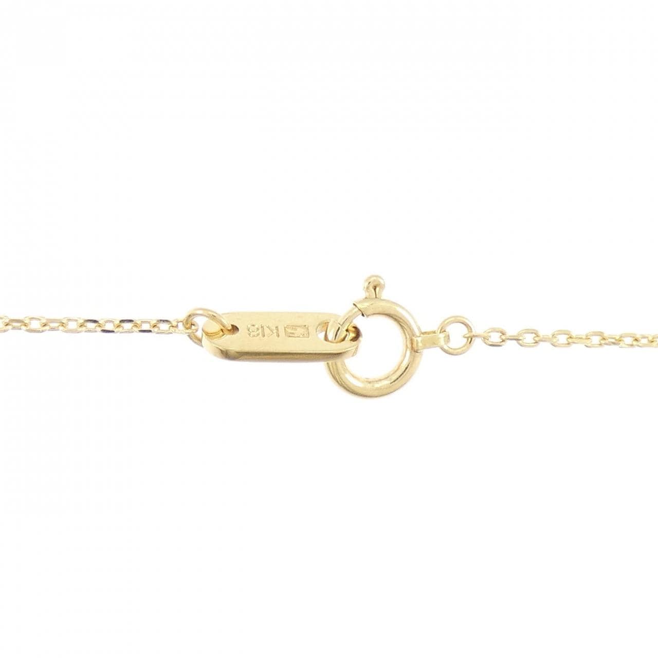 K18YG ダイヤモンド ネックレス