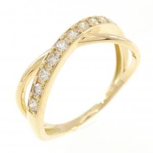 【新品】K18YG ダイヤモンド リング 0.20CT
