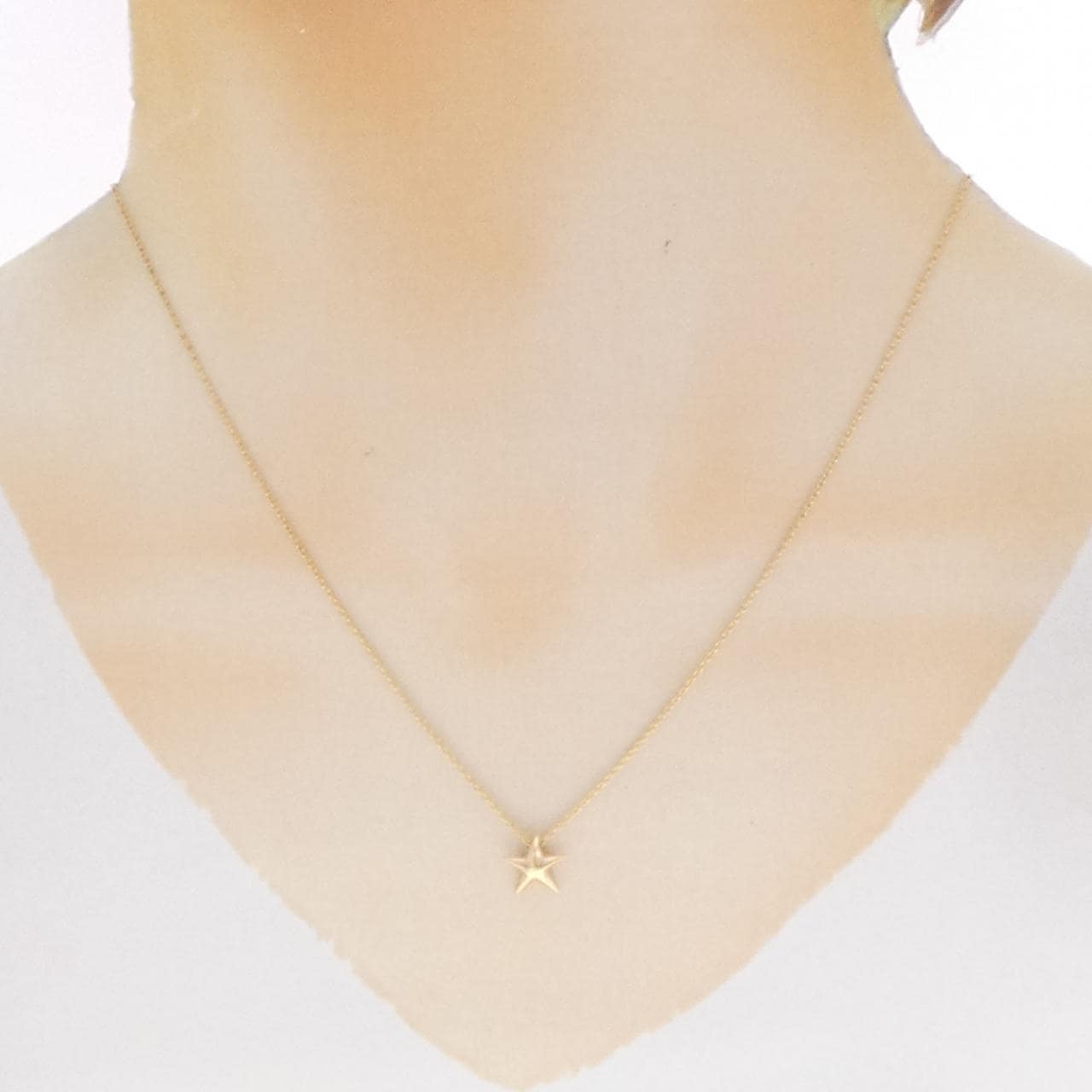 スタージュエリー K18YG ネックレス