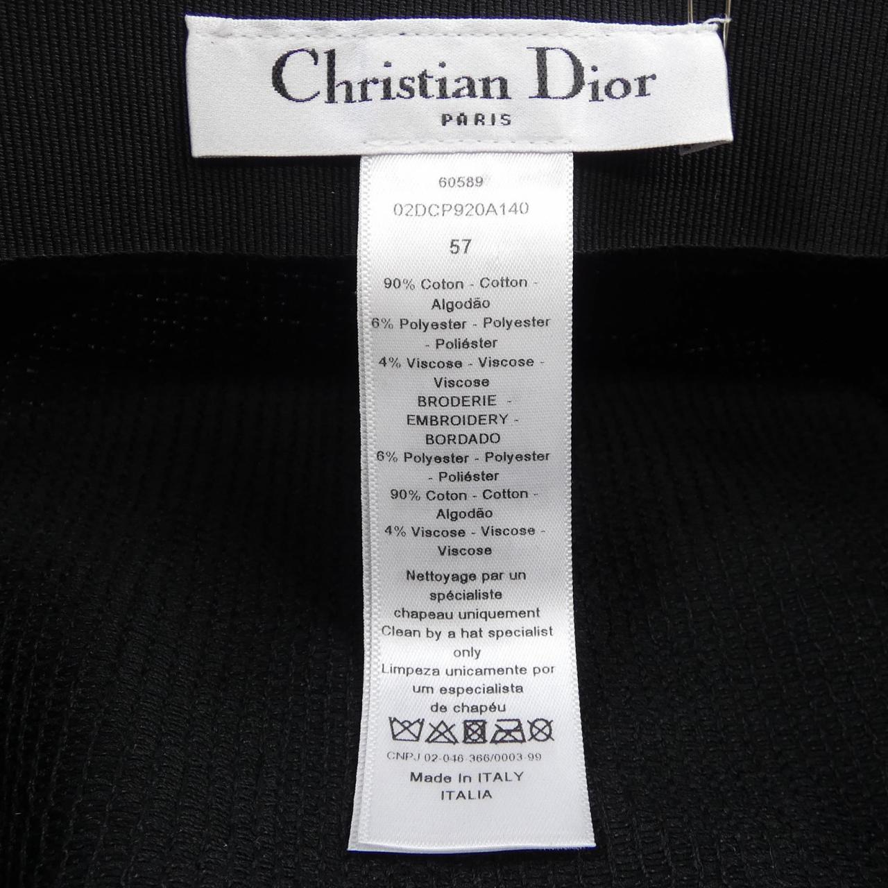 クリスチャンディオール CHRISTIAN DIOR キャップ