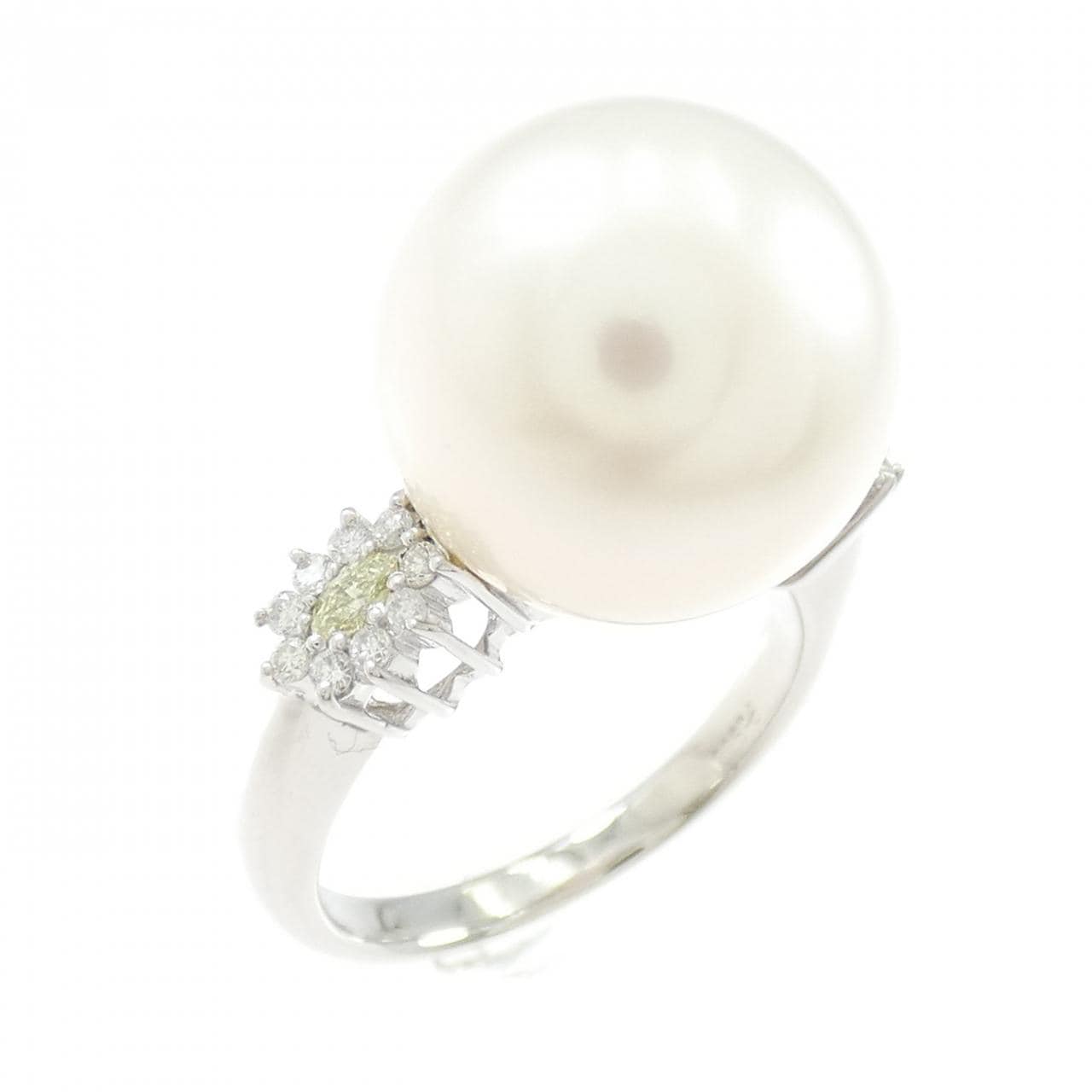 PT900 白蝶パール リング 12.8mm