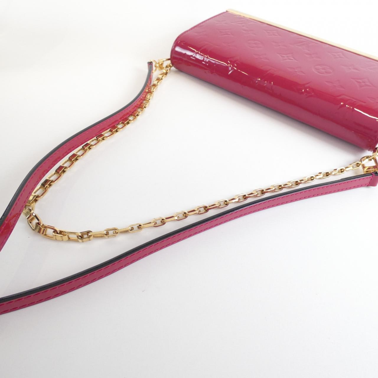 ルイヴィトン ヴェルニ クラッチ アナ M90092 ショルダーバッグ