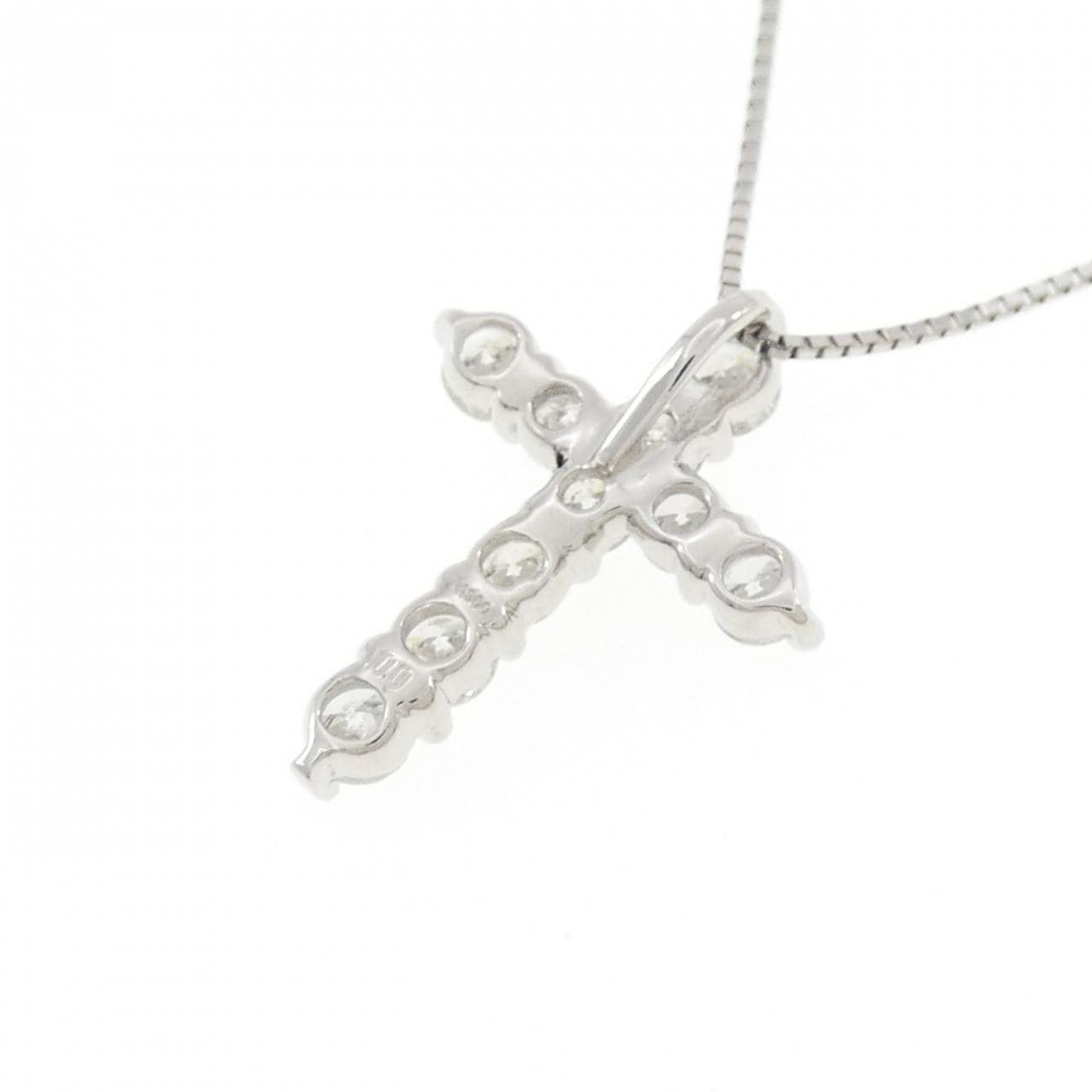 PT900/PT850 ダイヤモンド ネックレス 1.00CT