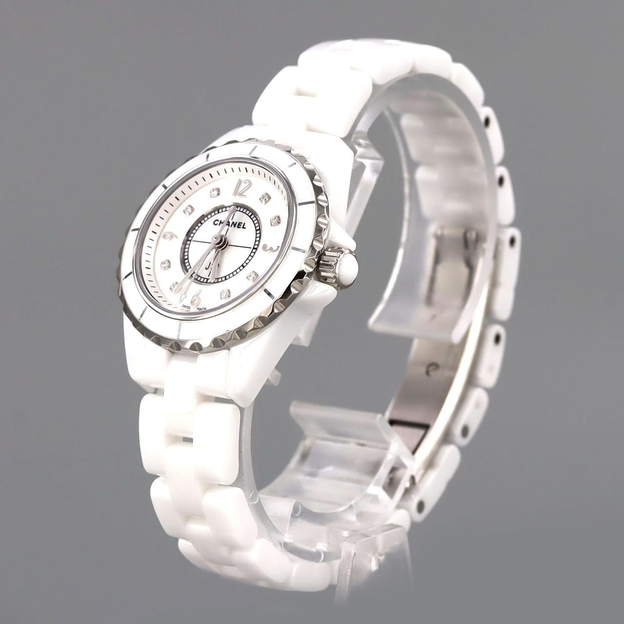 シャネル J12 29mmセラミック･8P H2570 セラミック クォーツ