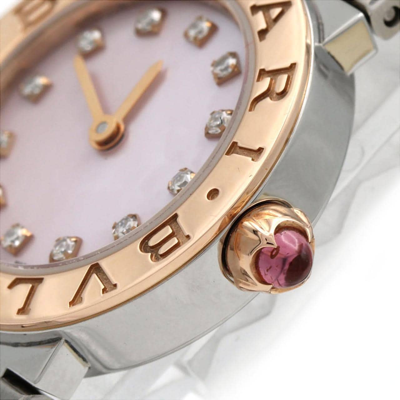 ブルガリ ブルガリブルガリ PGコンビ･12P BBP23SG/BBL23C2SPG/103065 SSxPG クォーツ