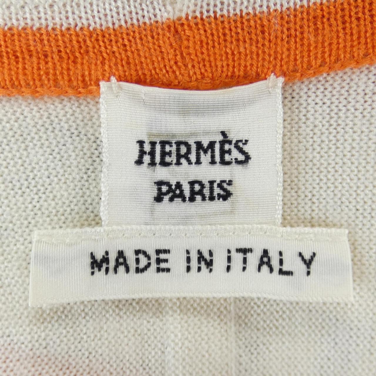 エルメス HERMES DIES ET HORE *96-7709 ツイルレーヌ. ロングカーディガン