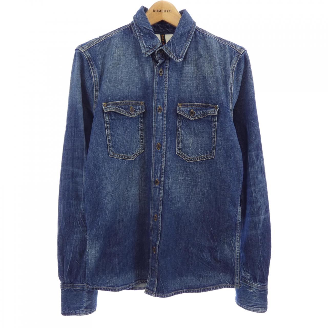 ヌーディージーンズ NUDIE JEANS シャツ