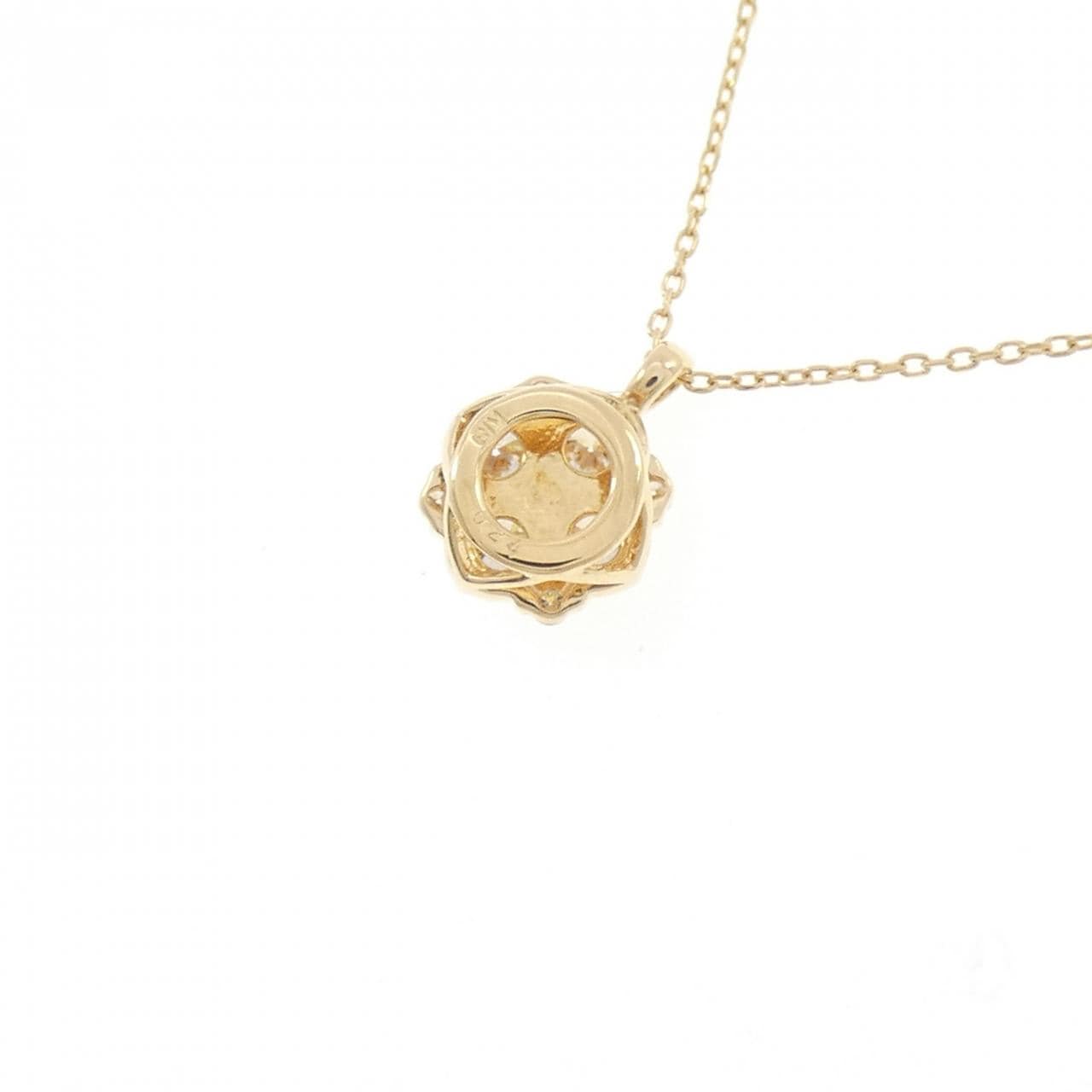 K18YG ダイヤモンド ネックレス 0.24CT