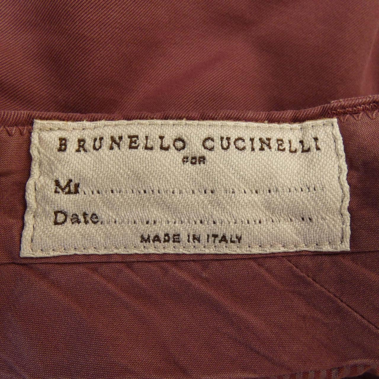 ブルネロクチネリ BRUNELLO CUCINELLI パンツ