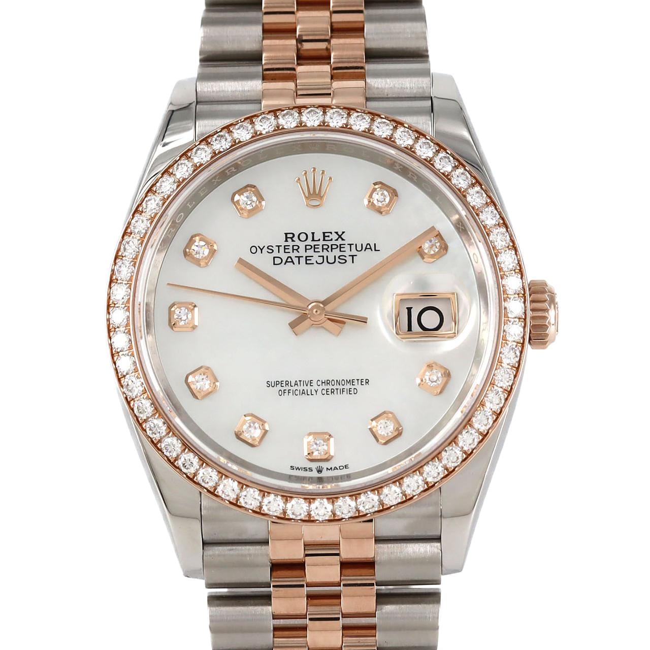 ロレックス デイトジャスト 126281RBR SSxPG 自動巻 ランダム番