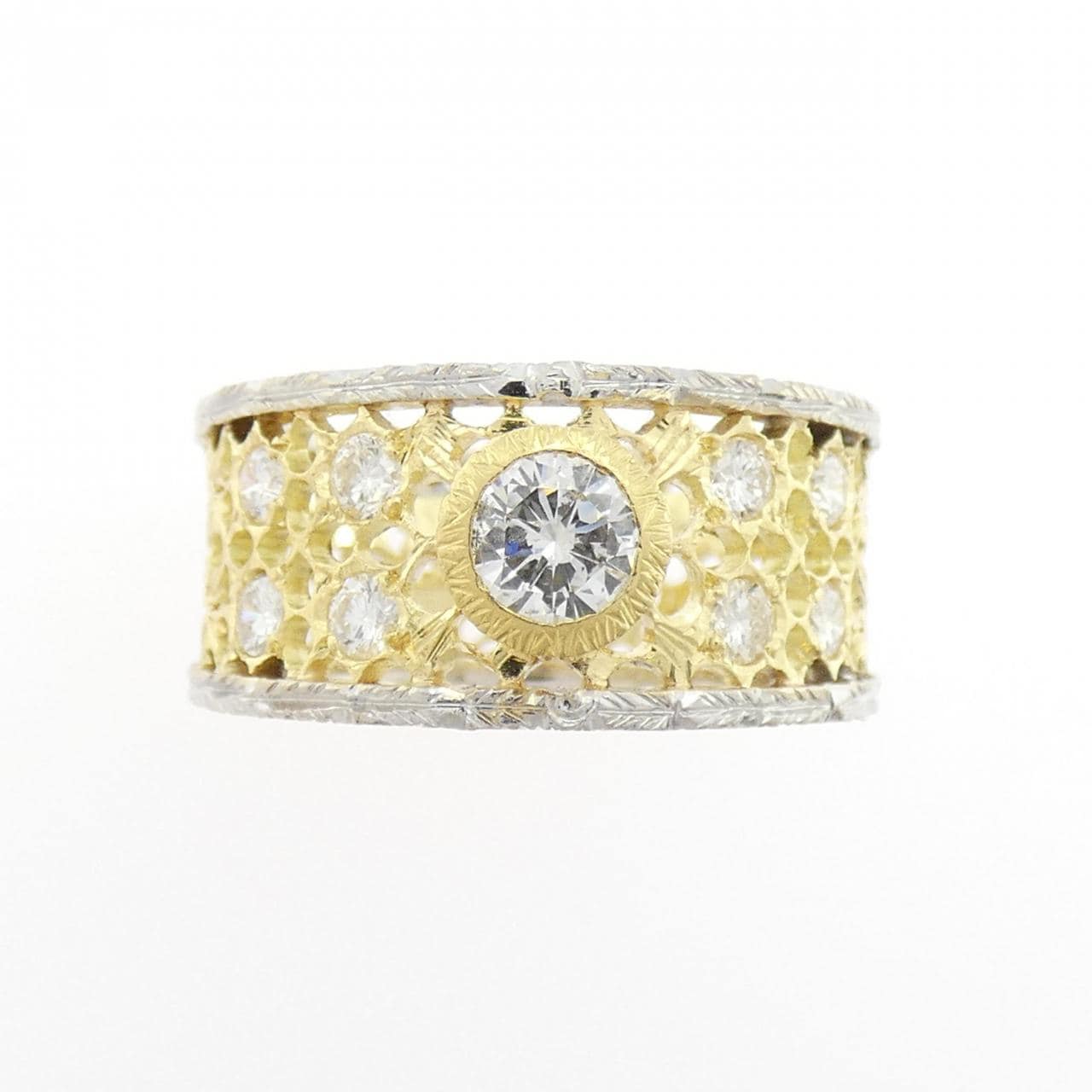 750YG/750WG ダイヤモンド リング