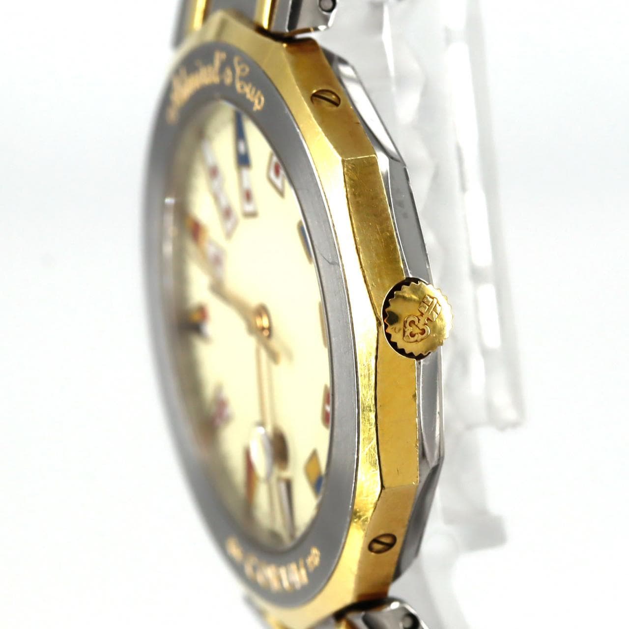 【ノーメンテナンス特価】コルム アドミラルズカップ コンビ 99.810.21-V552 SSxYG クォーツ