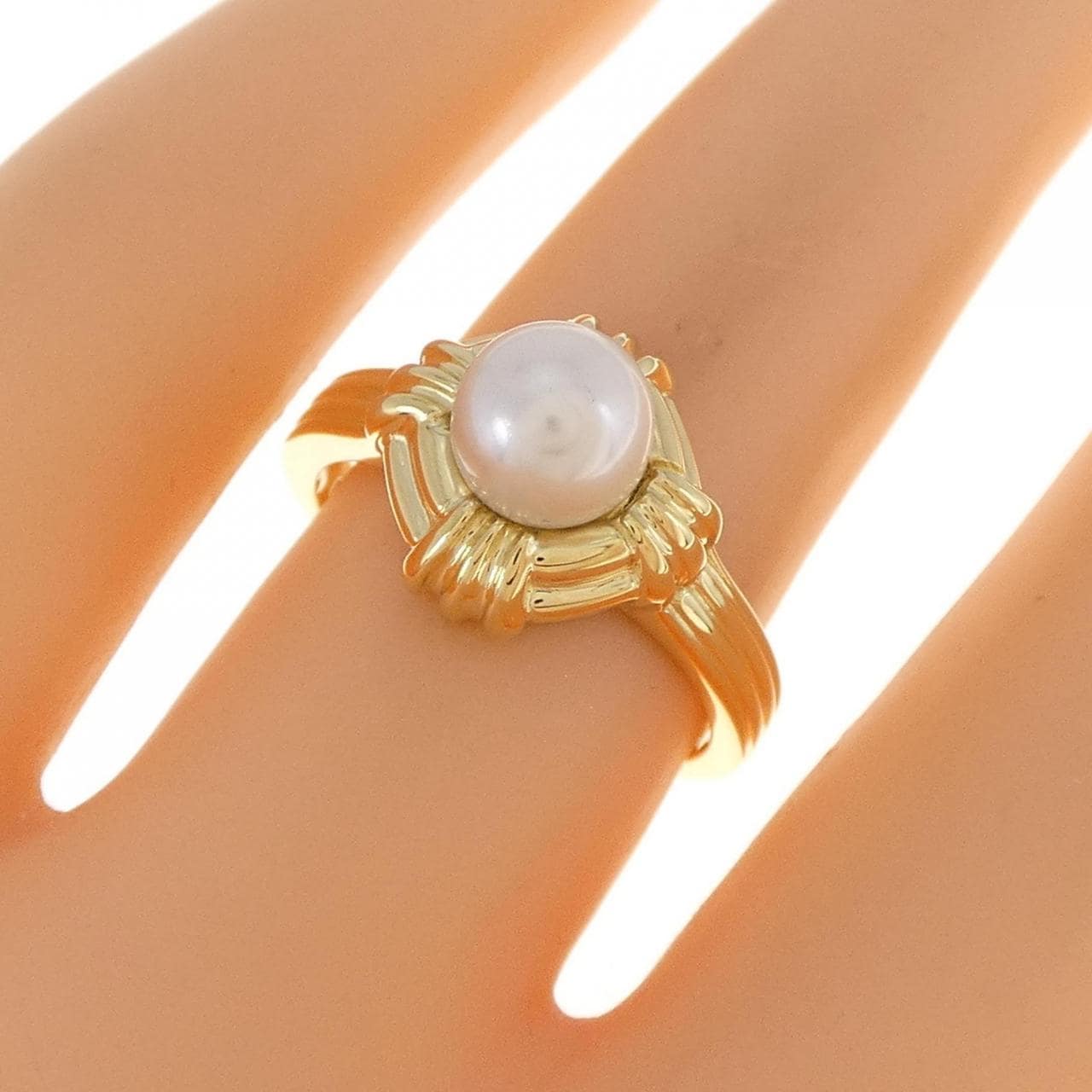 Tiffany pearl store ring