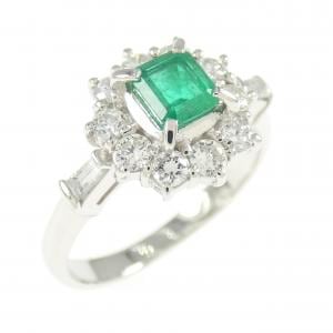 PT900 エメラルド リング 0.47CT