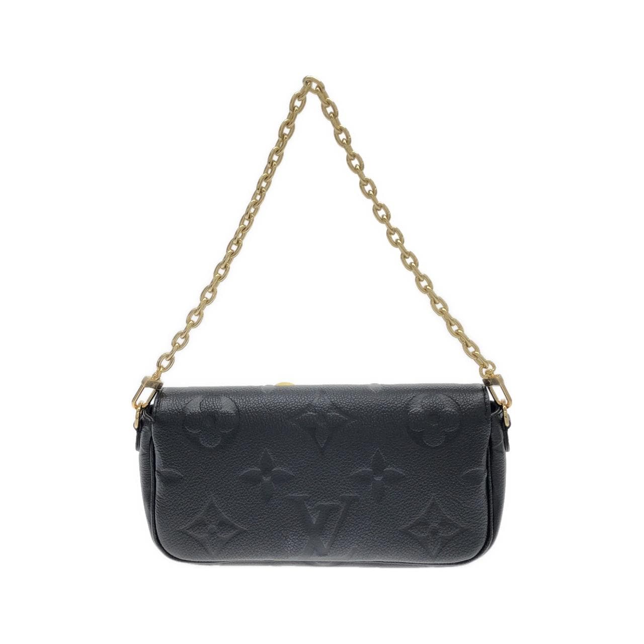 ルイヴィトン モノグラム アンプラント ウォレット オン チェーン アイビー M82154 ショルダーバッグ