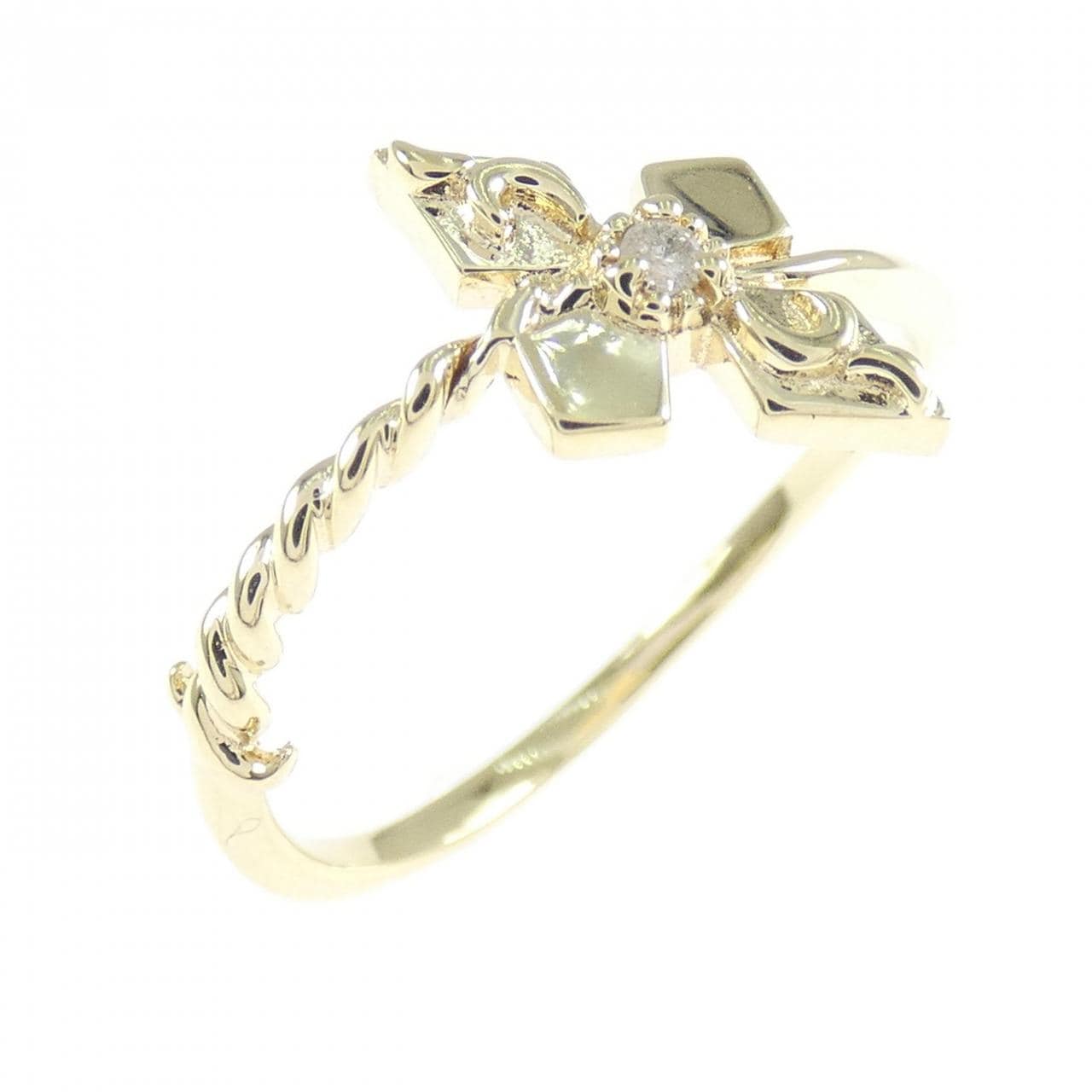 K10YG ダイヤモンド リング