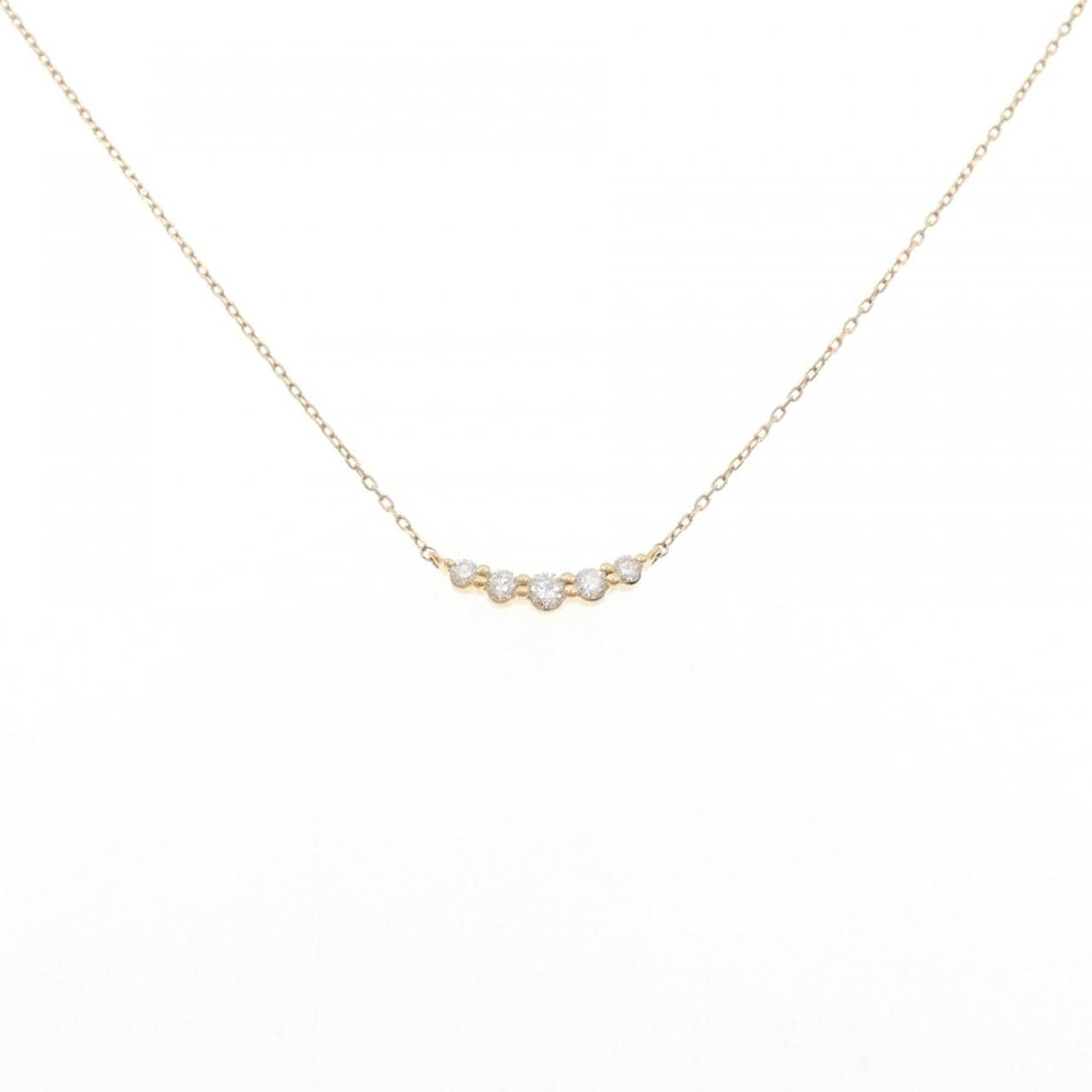 スタージュエリー ダイヤモンド ネックレス 0.10CT