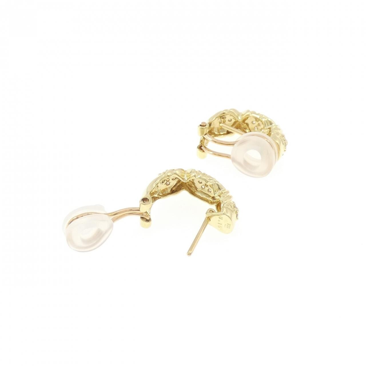 K18YG ダイヤモンド ピアス/イヤリング 0.30CT