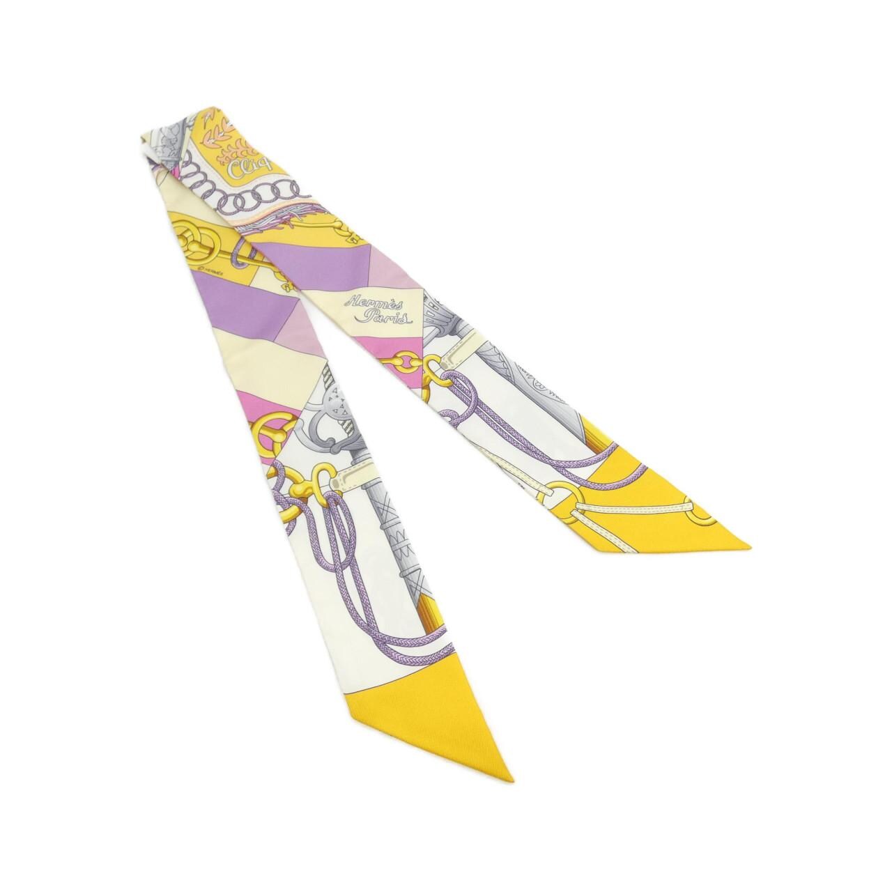 【未使用品】エルメス CLIQUETIS ツイリー 061574S スカーフ