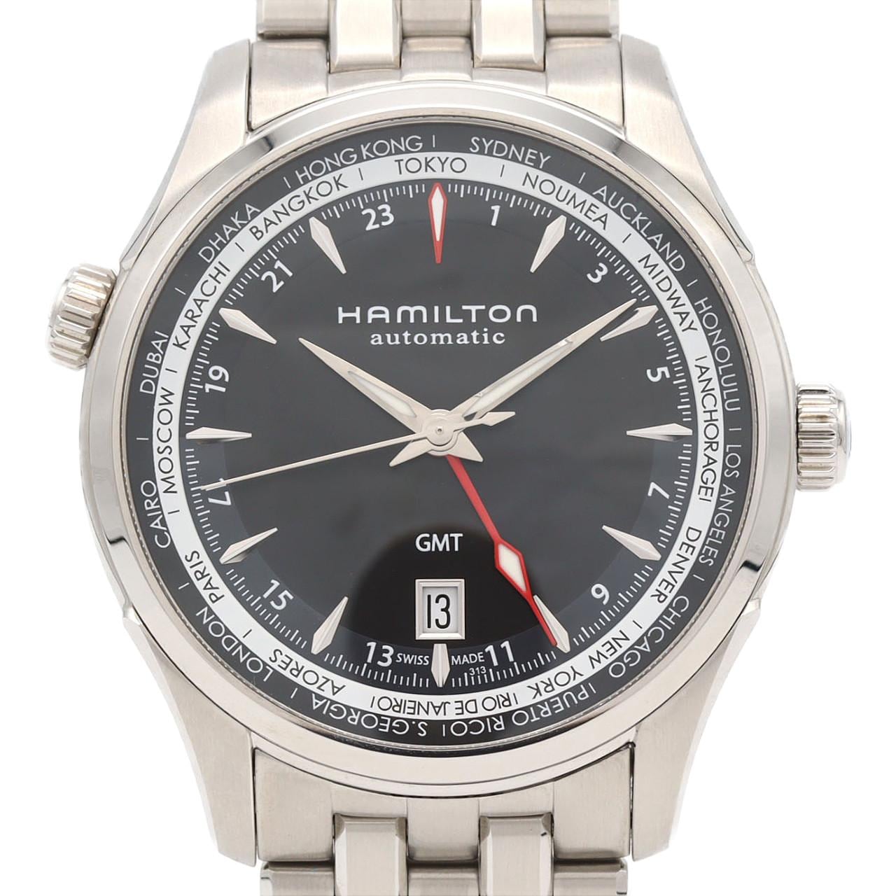ハミルトン ジャズマスターGMT H326950/H32695131 SS 自動巻