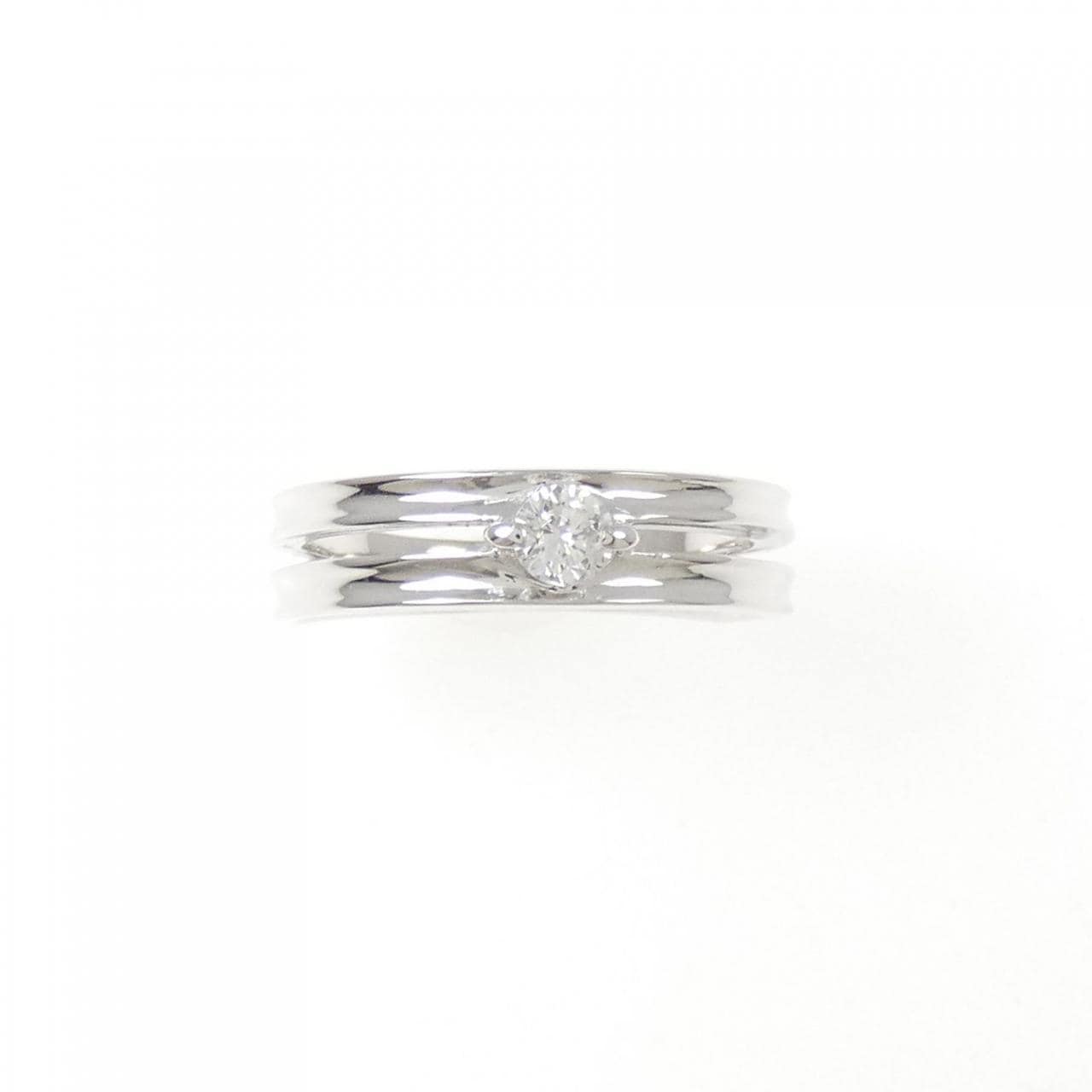 K18WG ダイヤモンド リング 0.11CT