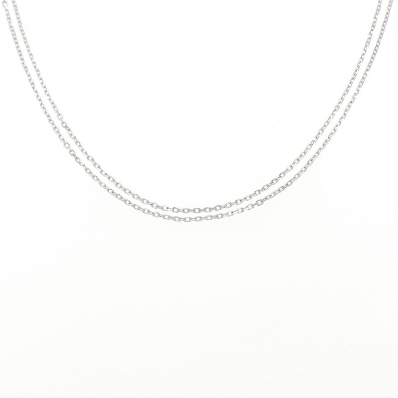 K18WG ネックレス