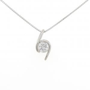 PT900/PT850 ダイヤモンド ネックレス 0.549CT