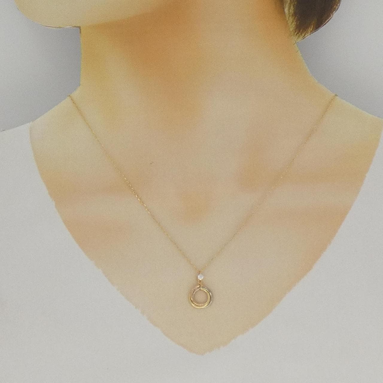 カルティエ トリニティ ネックレス