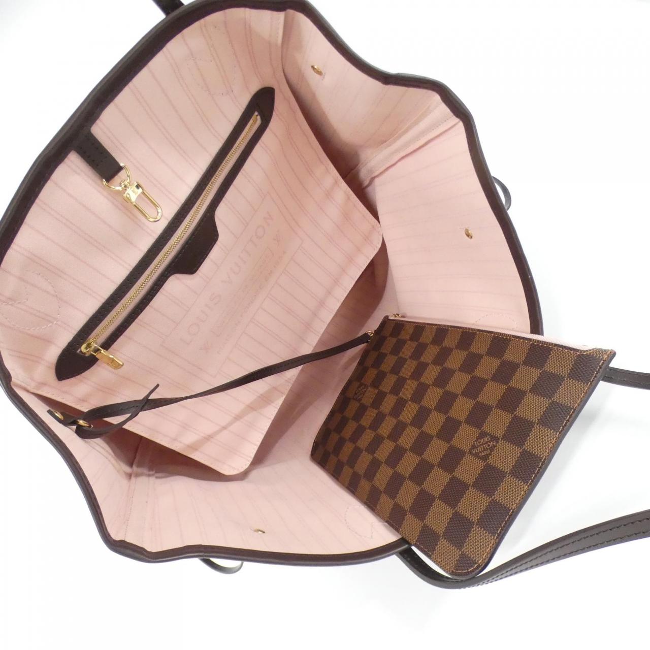 LOUIS VUITTON Damier Neverfull 中号包 N41603