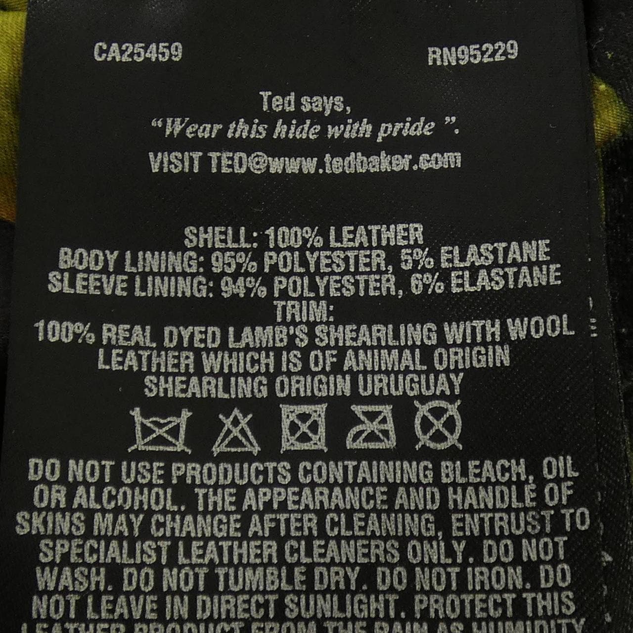 テッドベーカー TED BAKER レザージャケット