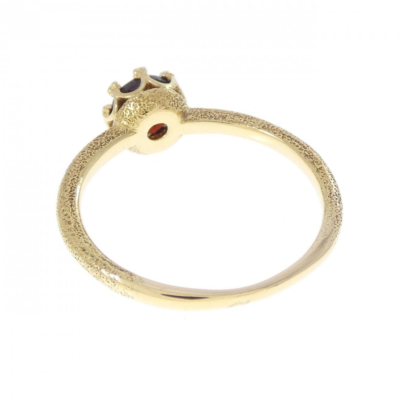 K18YG ガーネット リング