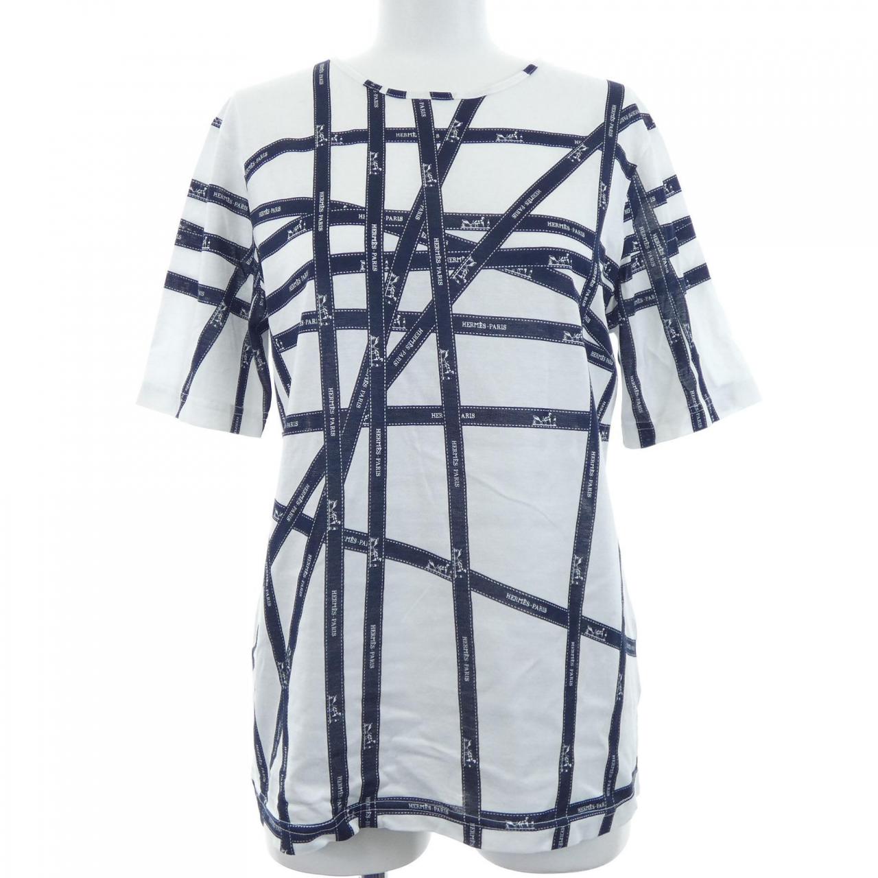 【ヴィンテージ】エルメス HERMES ボリュデュック Tシャツ