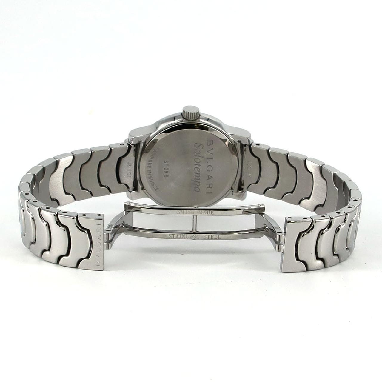 BVLGARI Solo Tempo ST29S/ST29BSSD SS Quartz