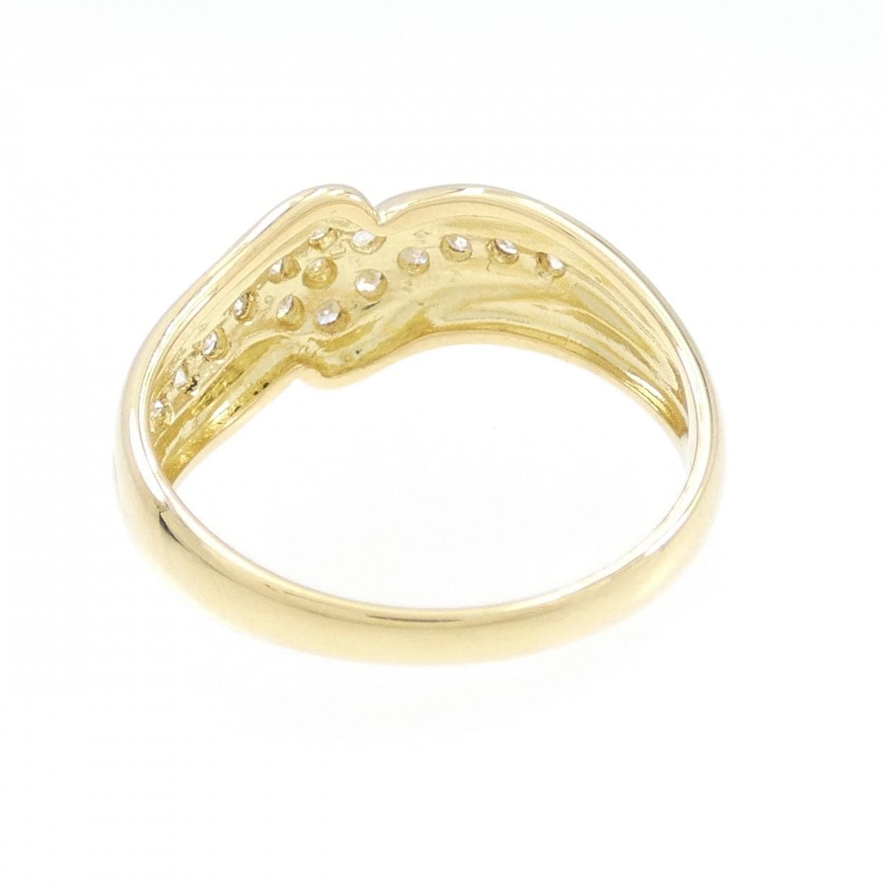 K18YG ダイヤモンド リング 0.30CT