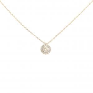K18PG ダイヤモンド ネックレス 0.224CT