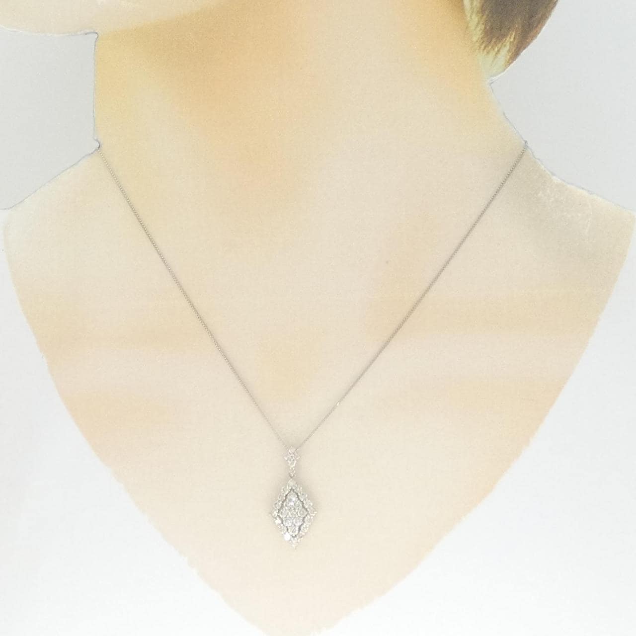 PT ダイヤモンド ネックレス 1.00CT